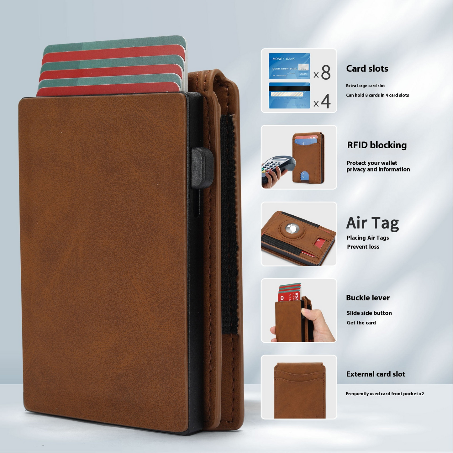 CarryWise RFID Wallet & Card Case